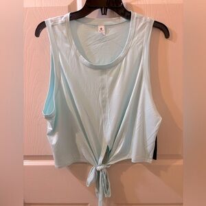 90 DEGREE BY REFLEX Sleeveless Tie-Front Top